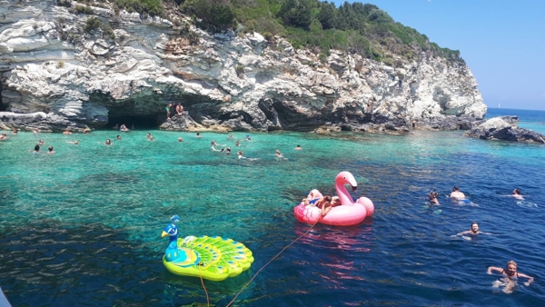 Tours in Corfu  - Boat Trip to Blue Lagoon Sivota
